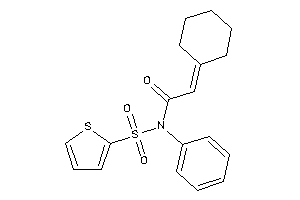 2-cyclohexylidene-N-phenyl-N-(2-thienylsulfonyl)acetamide