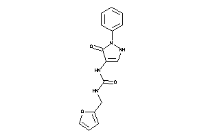 1-(2-furfuryl)-3-(5-keto-1-phenyl-3-pyrazolin-4-yl)urea
