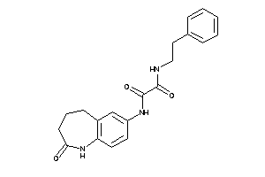 N-(2-keto-1,3,4,5-tetrahydro-1-benzazepin-7-yl)-N'-phenethyl-oxamide