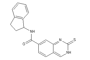 N-indan-1-yl-2-thioxo-3H-quinazoline-7-carboxamide