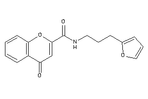 N-[3-(2-furyl)propyl]-4-keto-chromene-2-carboxamide