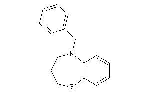 5-benzyl-3,4-dihydro-2H-1,5-benzothiazepine