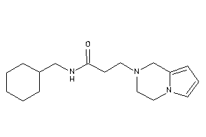 N-(cyclohexylmethyl)-3-(3,4-dihydro-1H-pyrrolo[1,2-a]pyrazin-2-yl)propionamide