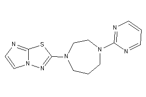 2-[4-(2-pyrimidyl)-1,4-diazepan-1-yl]imidazo[2,1-b][1,3,4]thiadiazole