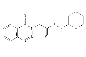 2-(4-keto-1,2,3-benzotriazin-3-yl)acetic Acid Cyclohexylmethyl Ester