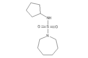 N-cyclopentylazepane-1-sulfonamide