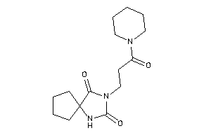 Image of 3-(3-keto-3-piperidino-propyl)-1,3-diazaspiro[4.4]nonane-2,4-quinone