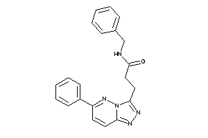 N-benzyl-3-(6-phenyl-[1,2,4]triazolo[3,4-f]pyridazin-3-yl)propionamide