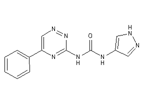 1-(5-phenyl-1,2,4-triazin-3-yl)-3-(1H-pyrazol-4-yl)urea