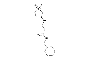 N-(cyclohexylmethyl)-3-[(1,1-diketothiolan-3-yl)amino]propionamide