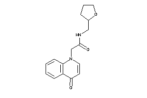 2-(4-keto-1-quinolyl)-N-(tetrahydrofurfuryl)acetamide