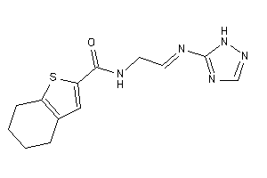 N-[2-(1H-1,2,4-triazol-5-ylimino)ethyl]-4,5,6,7-tetrahydrobenzothiophene-2-carboxamide