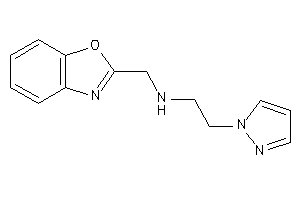 1,3-benzoxazol-2-ylmethyl(2-pyrazol-1-ylethyl)amine