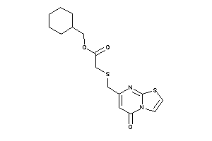 2-[(5-ketothiazolo[3,2-a]pyrimidin-7-yl)methylthio]acetic Acid Cyclohexylmethyl Ester