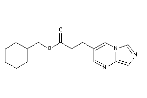 3-imidazo[1,5-a]pyrimidin-3-ylpropionic Acid Cyclohexylmethyl Ester