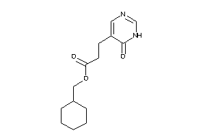 3-(6-keto-1H-pyrimidin-5-yl)propionic Acid Cyclohexylmethyl Ester