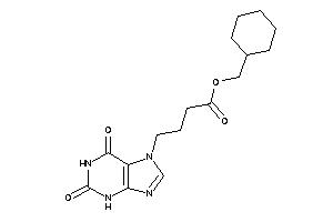 4-(2,6-diketo-3H-purin-7-yl)butyric Acid Cyclohexylmethyl Ester