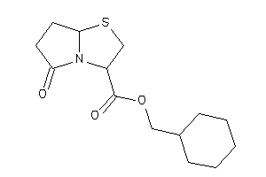 Image of 5-keto-3,6,7,7a-tetrahydro-2H-pyrrolo[2,1-b]thiazole-3-carboxylic Acid Cyclohexylmethyl Ester
