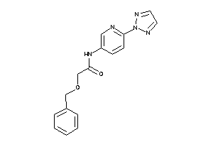 2-benzoxy-N-[6-(triazol-2-yl)-3-pyridyl]acetamide