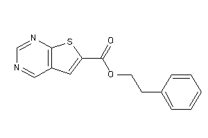 Thieno[2,3-d]pyrimidine-6-carboxylic Acid Phenethyl Ester