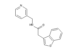 2-(benzofuran-3-yl)-N-(3-pyridylmethyl)acetamide