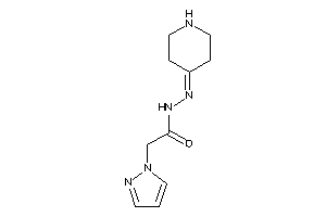 N-(4-piperidylideneamino)-2-pyrazol-1-yl-acetamide