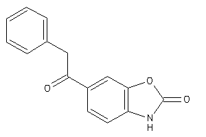 6-(2-phenylacetyl)-3H-1,3-benzoxazol-2-one