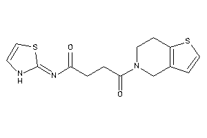 4-(6,7-dihydro-4H-thieno[3,2-c]pyridin-5-yl)-4-keto-N-(4-thiazolin-2-ylidene)butyramide