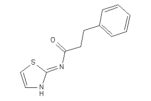 Image of 3-phenyl-N-(4-thiazolin-2-ylidene)propionamide