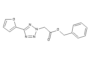 2-[5-(2-furyl)tetrazol-2-yl]acetic Acid Benzyl Ester