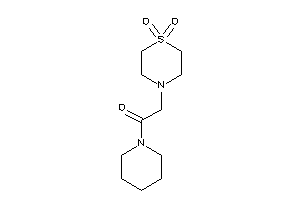 2-(1,1-diketo-1,4-thiazinan-4-yl)-1-piperidino-ethanone