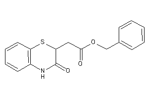 2-(3-keto-4H-1,4-benzothiazin-2-yl)acetic Acid Benzyl Ester