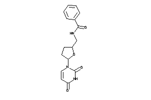 N-[[5-(2,4-diketopyrimidin-1-yl)tetrahydrofuran-2-yl]methyl]benzamide