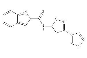 N-[3-(3-thienyl)-2-isoxazolin-5-yl]-2H-indole-2-carboxamide