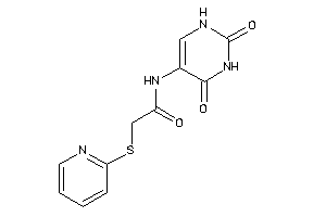 N-(2,4-diketo-1H-pyrimidin-5-yl)-2-(2-pyridylthio)acetamide