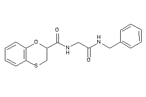 N-[2-(benzylamino)-2-keto-ethyl]-2,3-dihydro-1,4-benzoxathiine-2-carboxamide