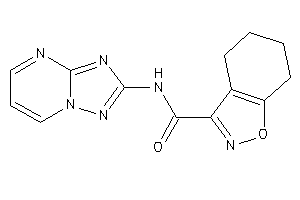 Image of N-([1,2,4]triazolo[1,5-a]pyrimidin-2-yl)-4,5,6,7-tetrahydroindoxazene-3-carboxamide