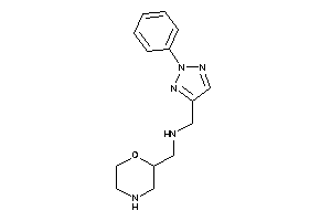 Morpholin-2-ylmethyl-[(2-phenyltriazol-4-yl)methyl]amine