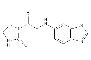 1-[2-(1,3-benzothiazol-6-ylamino)acetyl]-2-imidazolidinone