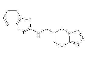 1,3-benzoxazol-2-yl(5,6,7,8-tetrahydro-[1,2,4]triazolo[4,3-a]pyridin-6-ylmethyl)amine