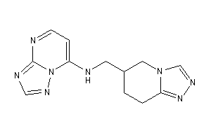 5,6,7,8-tetrahydro-[1,2,4]triazolo[4,3-a]pyridin-6-ylmethyl([1,2,4]triazolo[1,5-a]pyrimidin-7-yl)amine