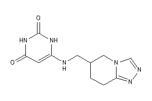 6-(5,6,7,8-tetrahydro-[1,2,4]triazolo[4,3-a]pyridin-6-ylmethylamino)uracil