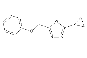 2-cyclopropyl-5-(phenoxymethyl)-1,3,4-oxadiazole