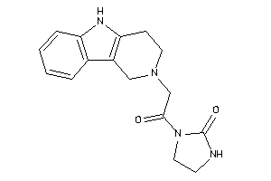 1-[2-(1,3,4,5-tetrahydropyrido[4,3-b]indol-2-yl)acetyl]-2-imidazolidinone