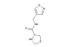 N-(isoxazol-4-ylmethyl)thiazolidine-4-carboxamide