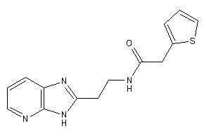 N-[2-(3H-imidazo[4,5-b]pyridin-2-yl)ethyl]-2-(2-thienyl)acetamide