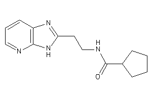 N-[2-(3H-imidazo[4,5-b]pyridin-2-yl)ethyl]cyclopentanecarboxamide