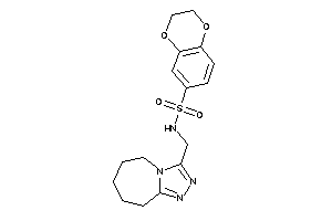 N-(6,7,8,9-tetrahydro-5H-[1,2,4]triazolo[4,3-a]azepin-3-ylmethyl)-2,3-dihydro-1,4-benzodioxine-6-sulfonamide