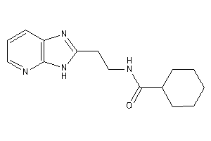 N-[2-(3H-imidazo[4,5-b]pyridin-2-yl)ethyl]cyclohexanecarboxamide