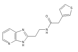 N-[2-(3H-imidazo[4,5-b]pyridin-2-yl)ethyl]-2-(3-thienyl)acetamide